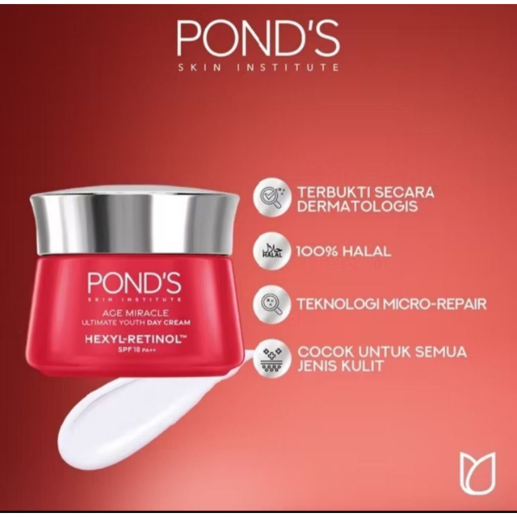 Ponds's Age Miracle Ultimate Youth Day Cream / Ponds Age Miracle Cream Pagi