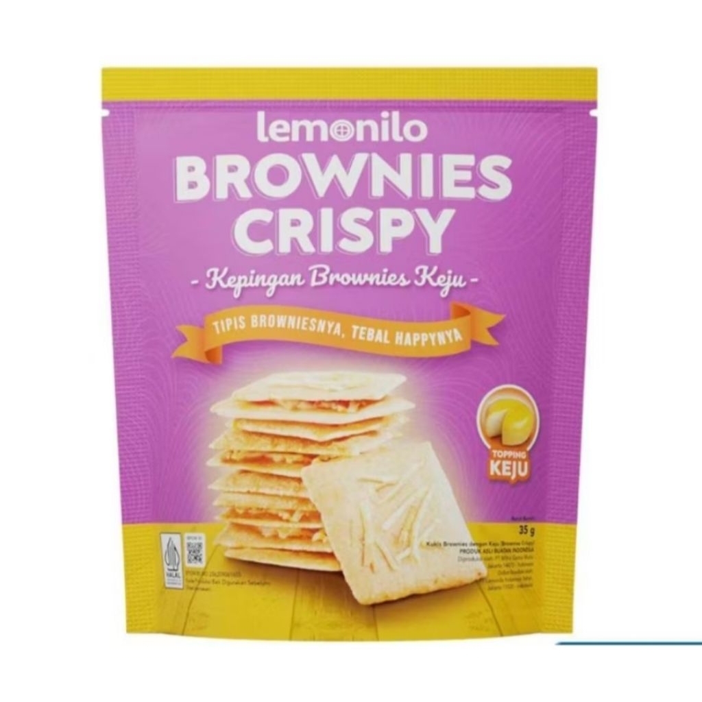 

lemonilo brownies crispy keju 35 gram
