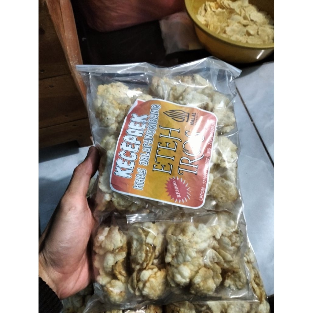 

Emping siap makan 1 kg 75.000