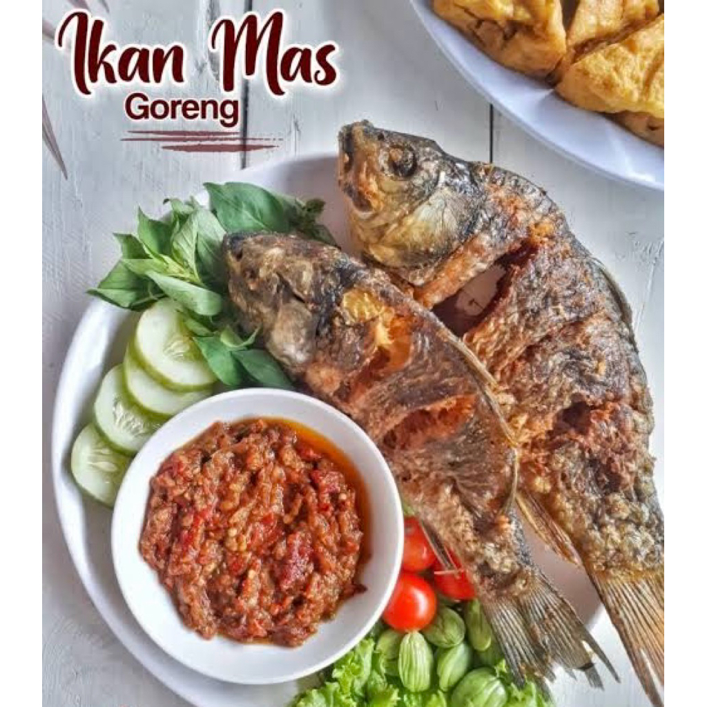 

[FROZEN] Ikan Mas Bumbu Kuning Praktis, Masak Tinggal Cemplung!” Lezat, higienis, dan hemat waktu.FREE SAMBAL