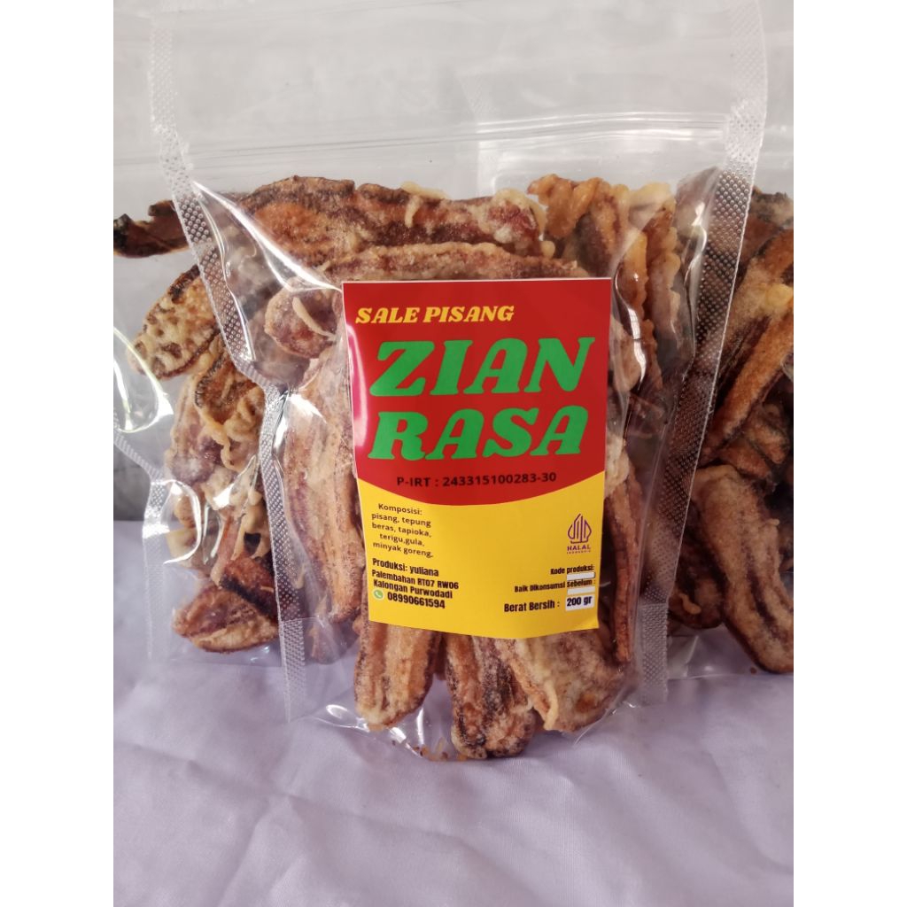 

SALE PISANG ZIAN RASA