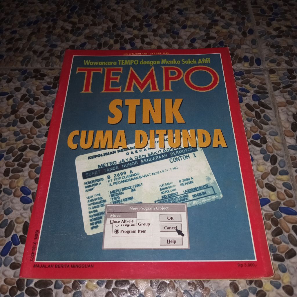 majalah tempo 24 april 1993