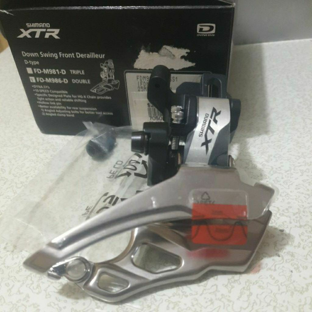 shimano xtr fd-m986-D double