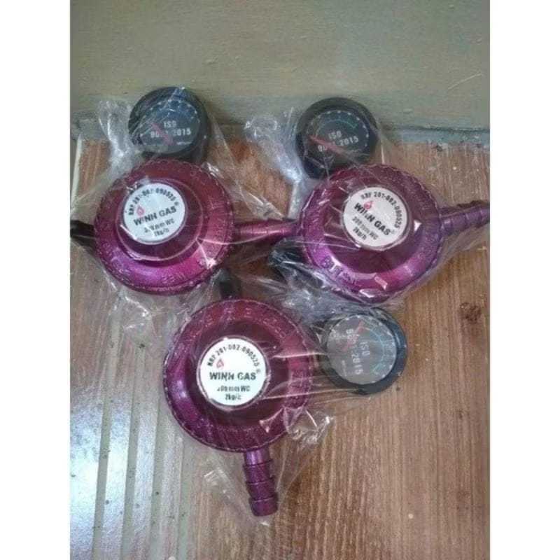 Regulator Gas Winn Gas+ Anti Bocor  Aman REKONDISI