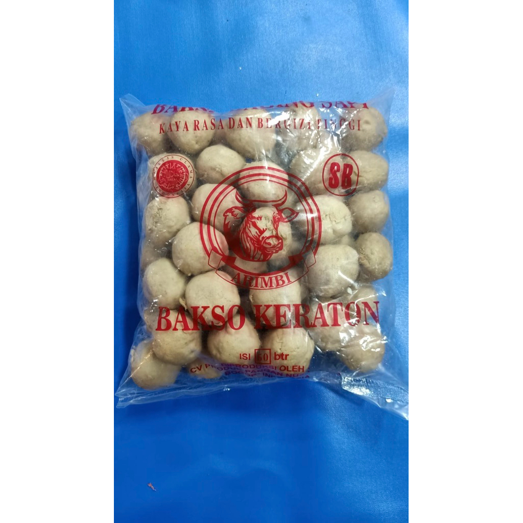 

Bakso daging sapi dan ayam keraton isi 50