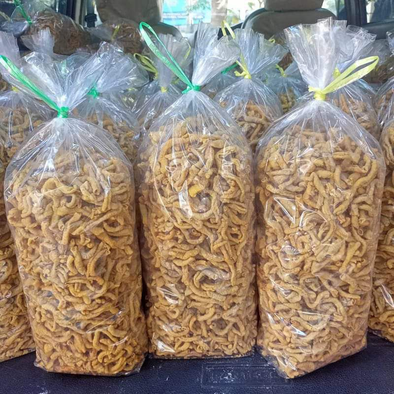 

Keripik Usus Ayam Rasa Asin,Gurih Dan Extra Daun Jeruk Berat 1kg Kualitas Super
