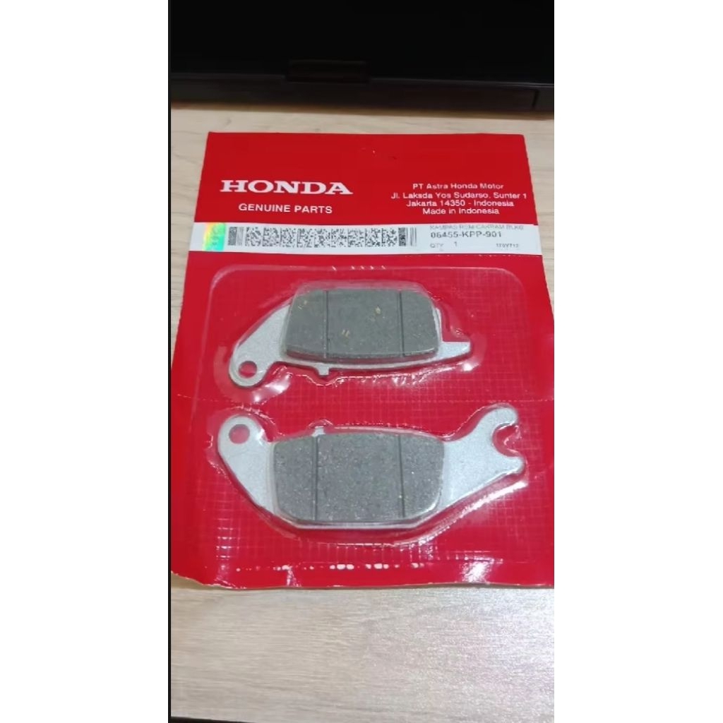 Diskpad Kampas rem belakang Supra x 125 / Supra x 125 FI