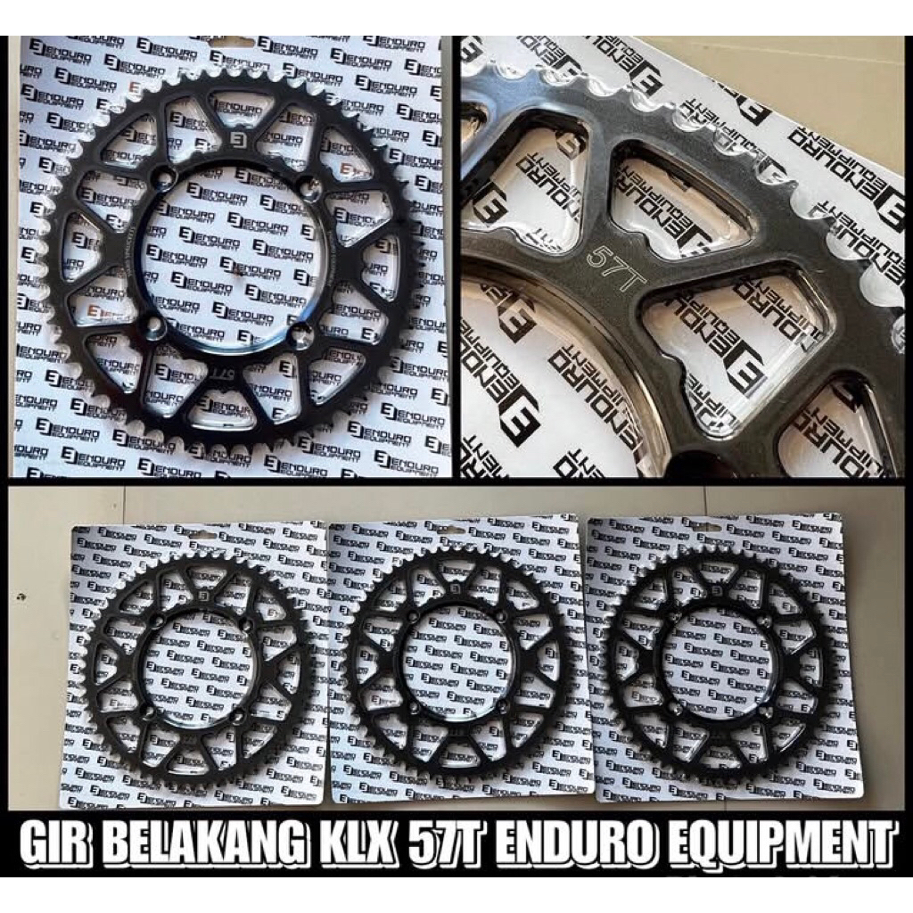 gir belakang klx 57t enduro equipment