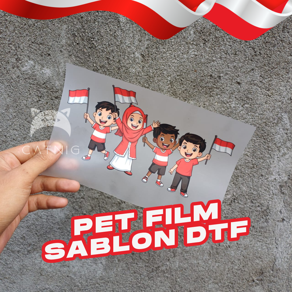 

Sablon Setrika DTF Tema Kemerdekaan Sablon Kaos Anak Film Sablon Kaos Anak