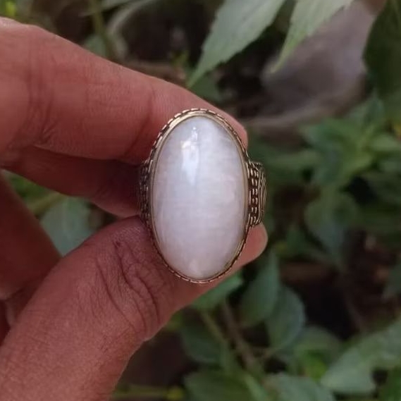 cincin batu akik pandan kapas sisik betik