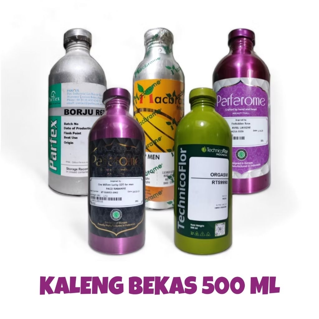 KALENG BEKAS PARFUM 500 ML