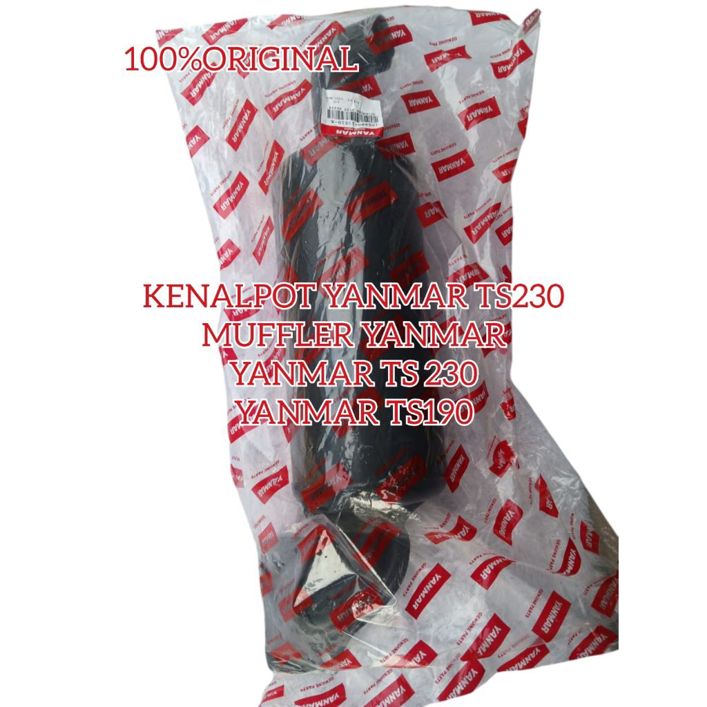 TS230 TS190 Knalpot Silincer Muffler Mesin Yanmar TS190 Yanmar TS230 ASLI YANMAR