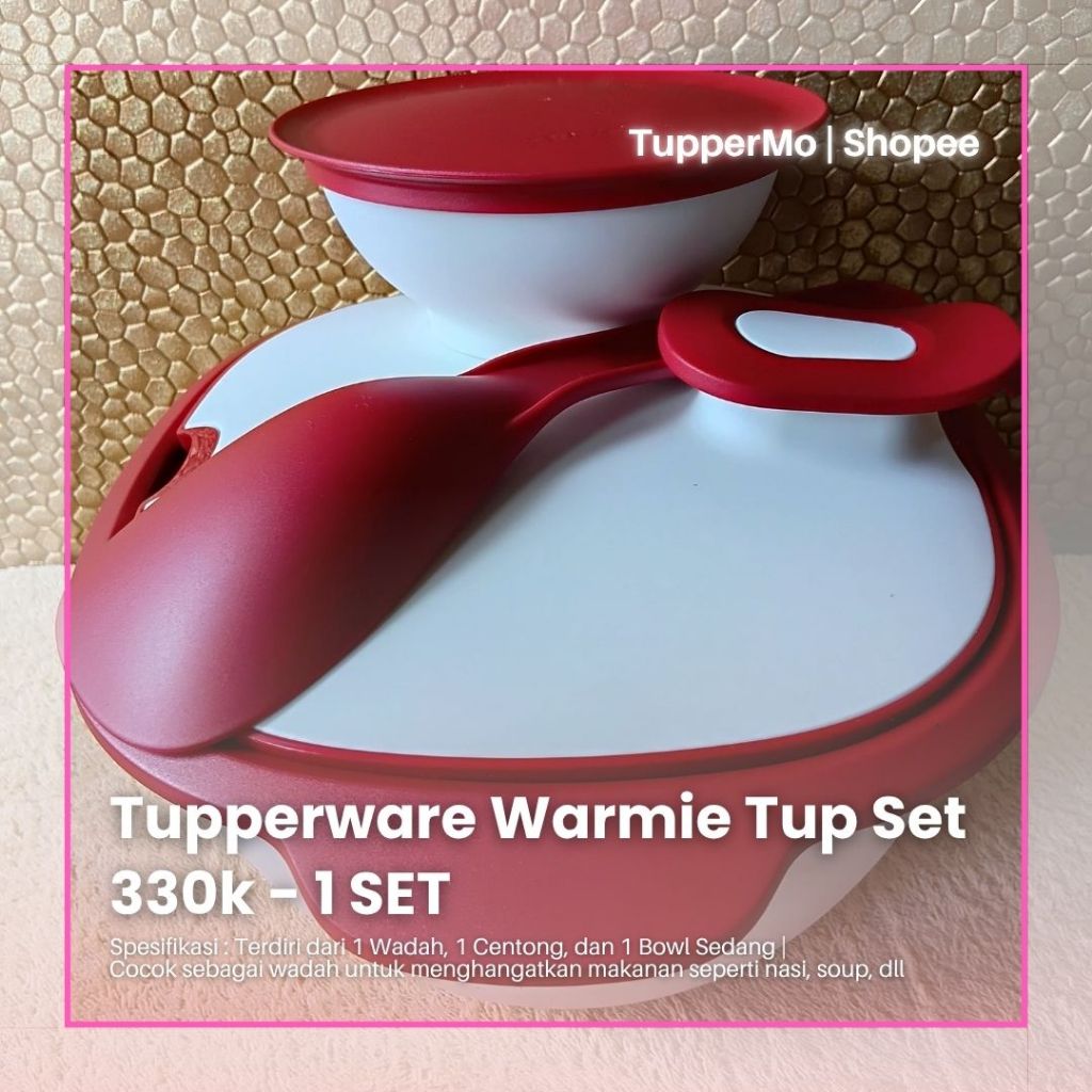 Warmie Tup Set Tupperware Ori