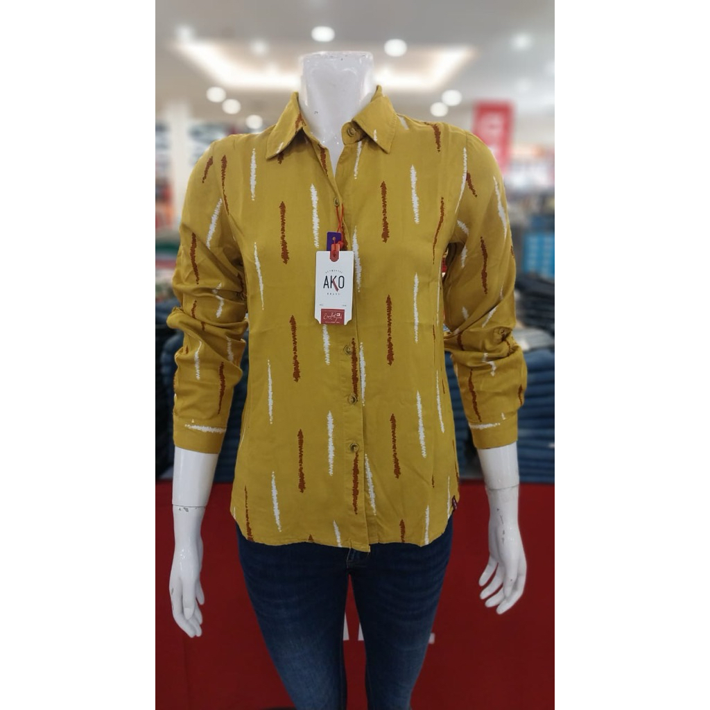 AKO JEANS KEMEJA WANITA