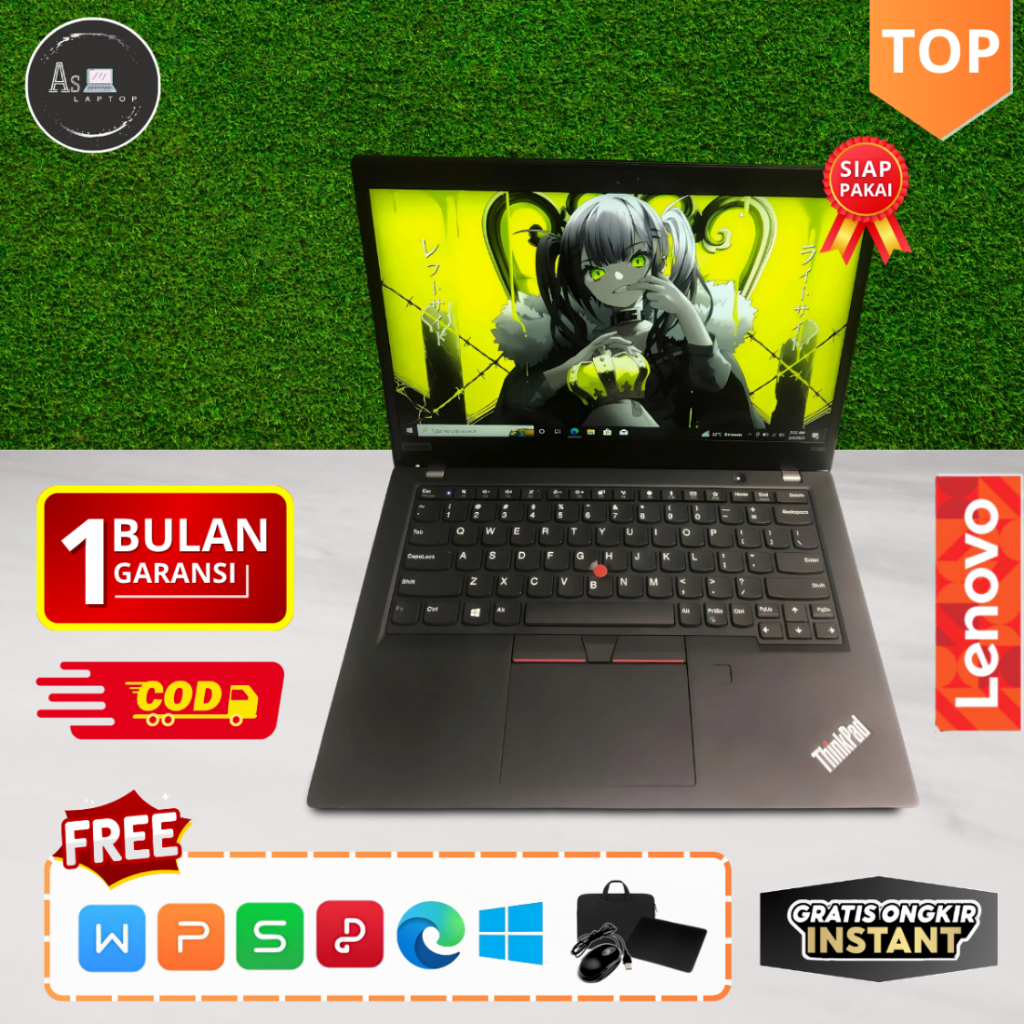Laptop Lenovo Thinkpad X390 X13 V330 Core i5 i7 Gen 8 | Second Mulus Berkualitas dan Bergaransi