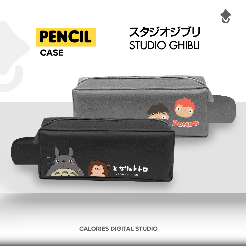 

Tempat pensil/pencil case studio ghibli,totoro,ponyo#PCSG