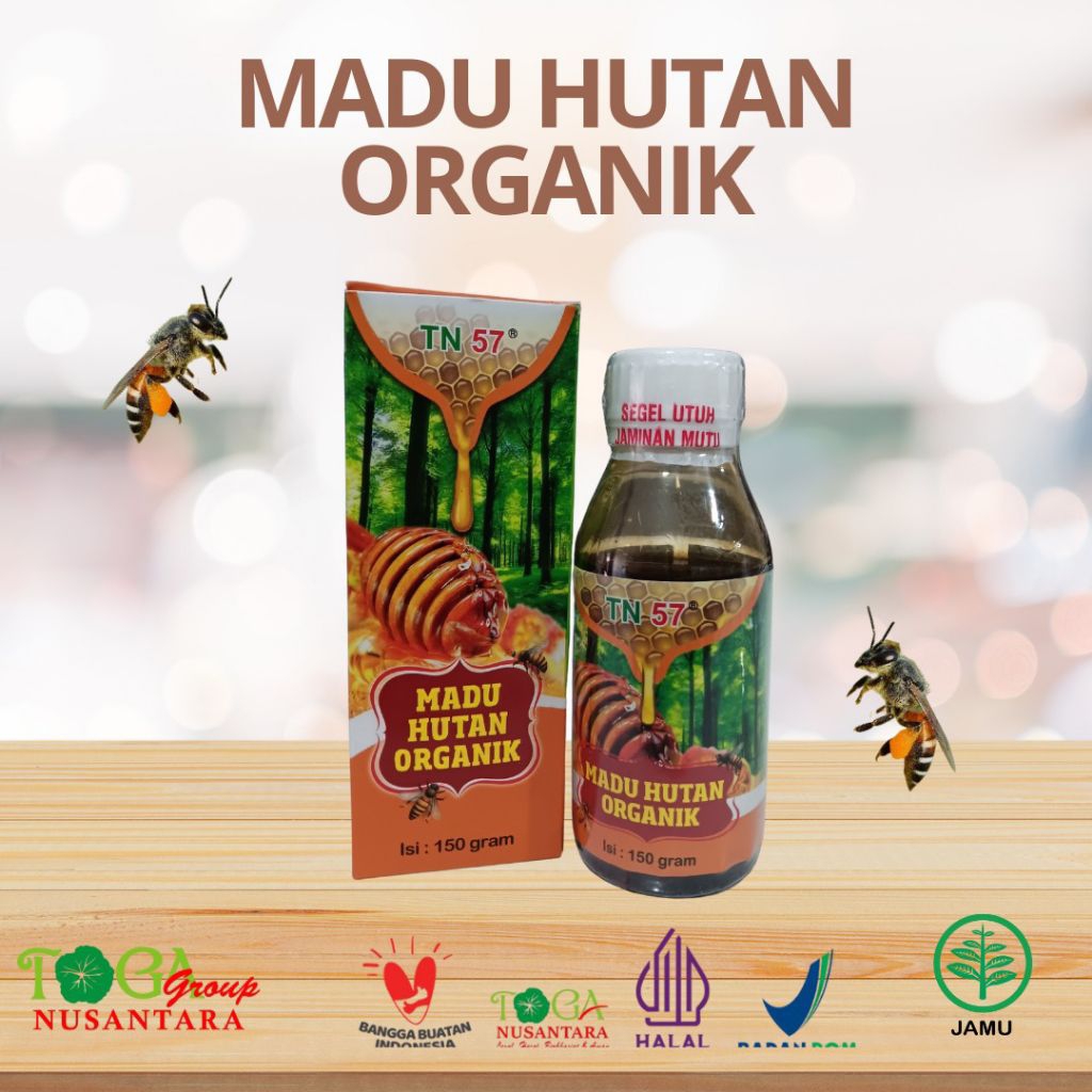 

Madu Hutan Organik / Menambah Energi dan Menjaga Kesehatan / 150 gr