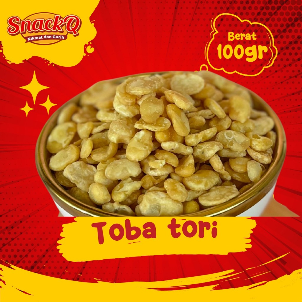 

Snackq.id - Toba Tori100gr / kuro kupas Gurih / Original Asin Renyah