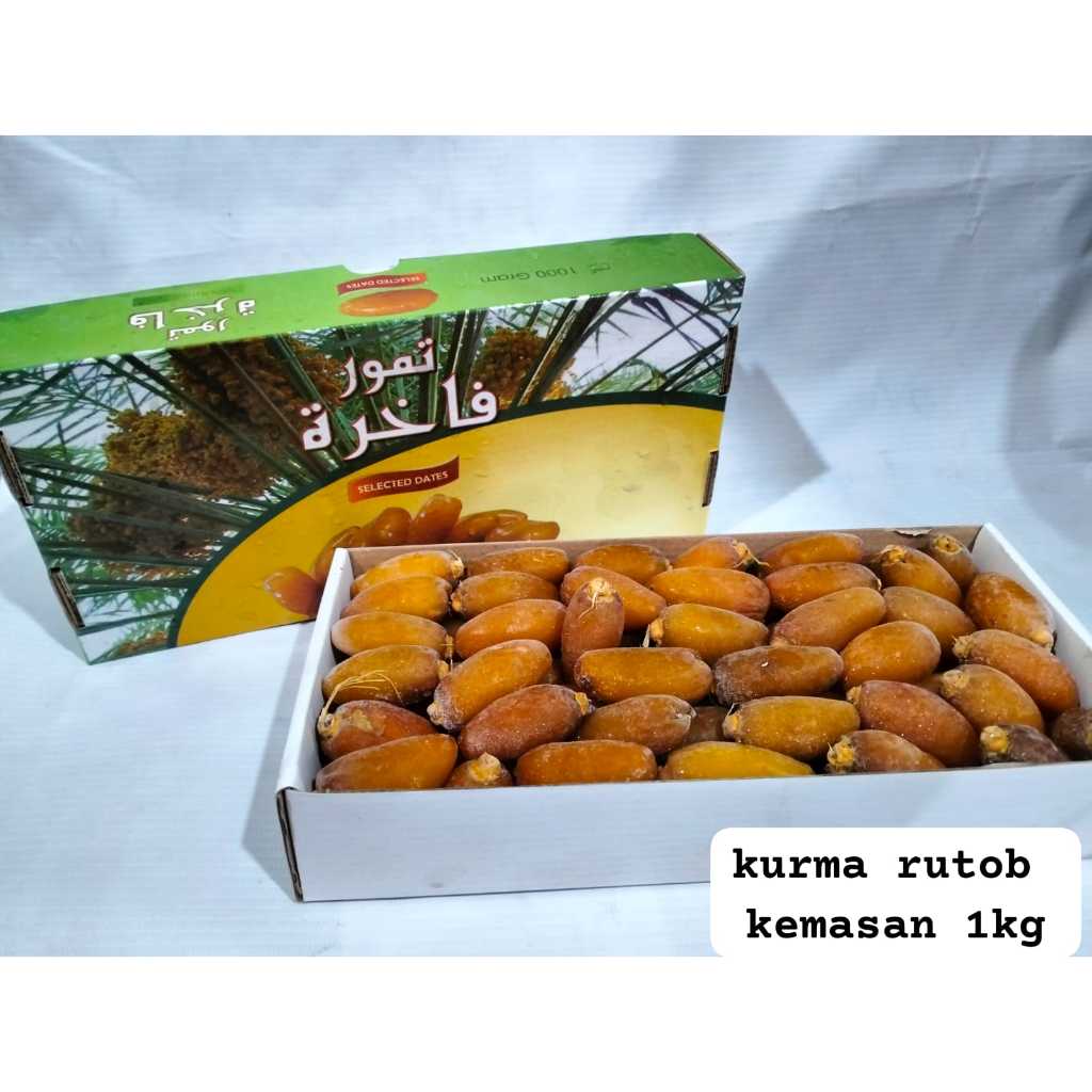 

Kurma Ruthob Libya 1kg kurma Setengah Matang Panen Terbaru Frozen Ruthob Libya Super Premium Luxury Dates 1kg ORIGINAL ASLI