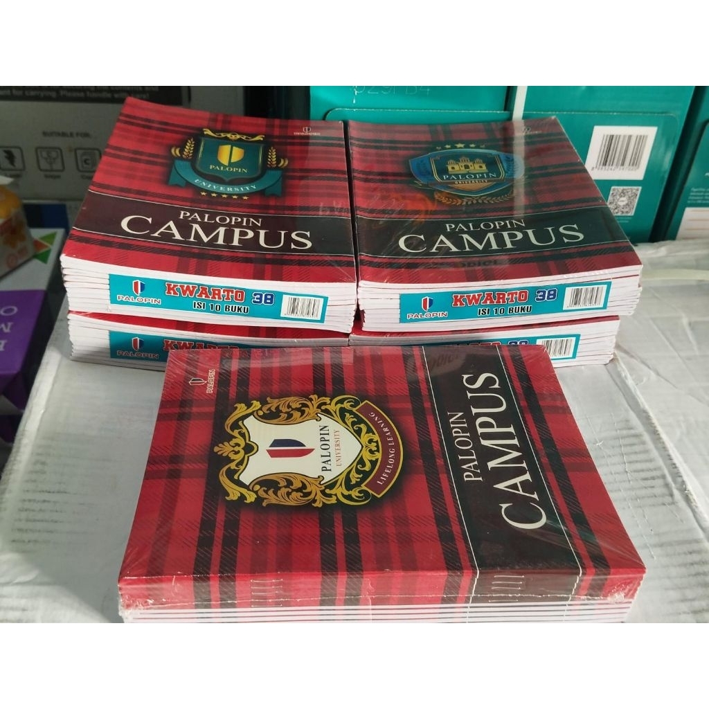 

Ay00! Buku Tulis Campus Quarto/Kecil 38/58 Lembar 1 Pack 10 Buku