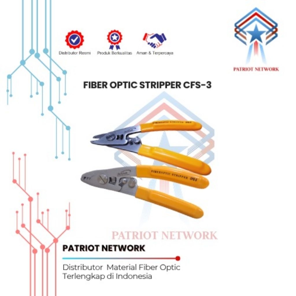 TANG FIBER STRIPPER FIBER OPTIC - CFS3 TANG FIBER STRIPPER