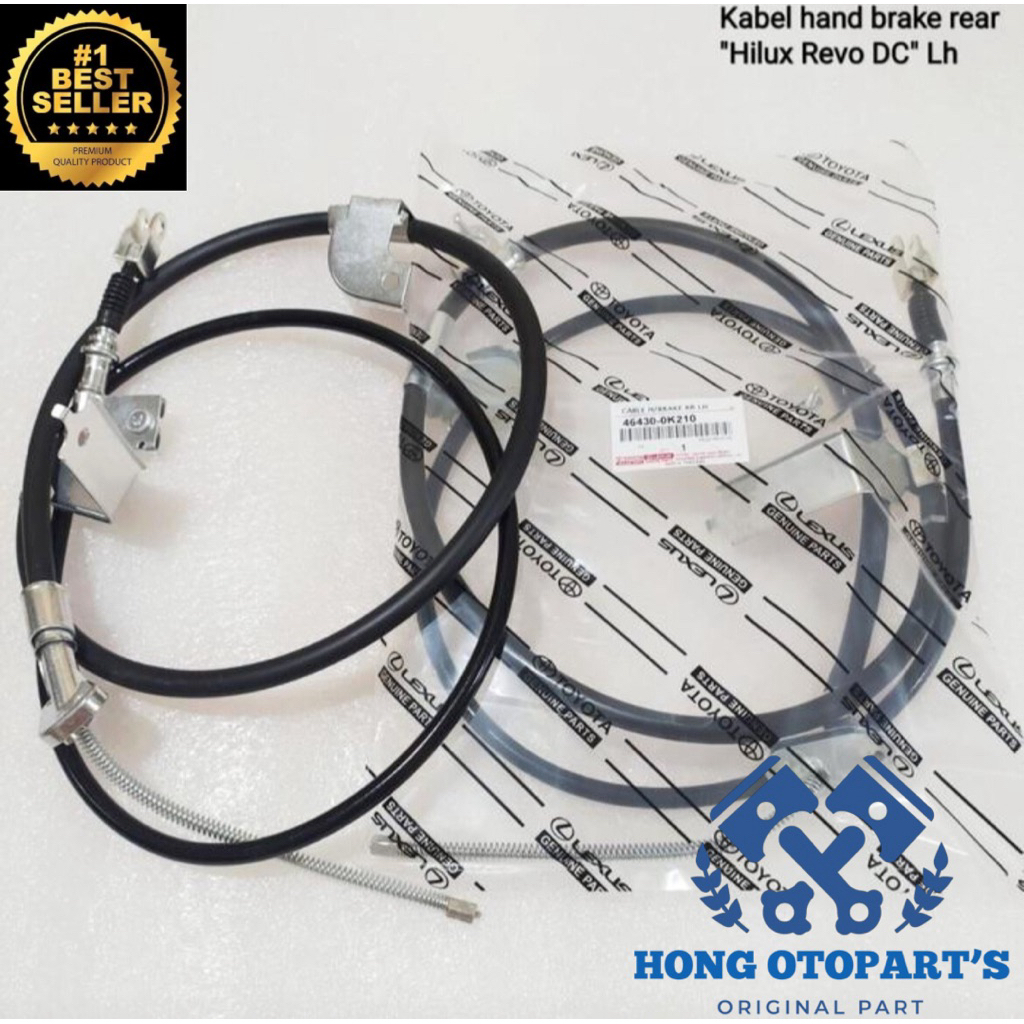 KABEL REM TANGAN BELAKANG HILUX REVO KIRI 46430-0K210 KANAN 46420-0K210