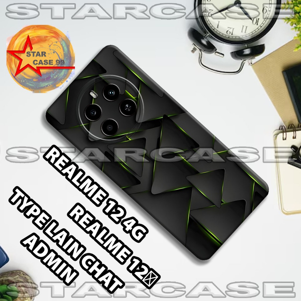 Softcase karet realme 12 4g | realme 12+/S10/Motif abstrak/case realme 12 4g | realme 12+/casing Rea