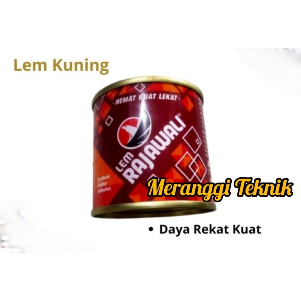 

id4649 Lem rajawali 70 gram lem kuning serbaguna