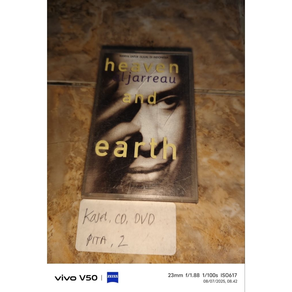 Kaset Pita - Aljarreau heaven and earth