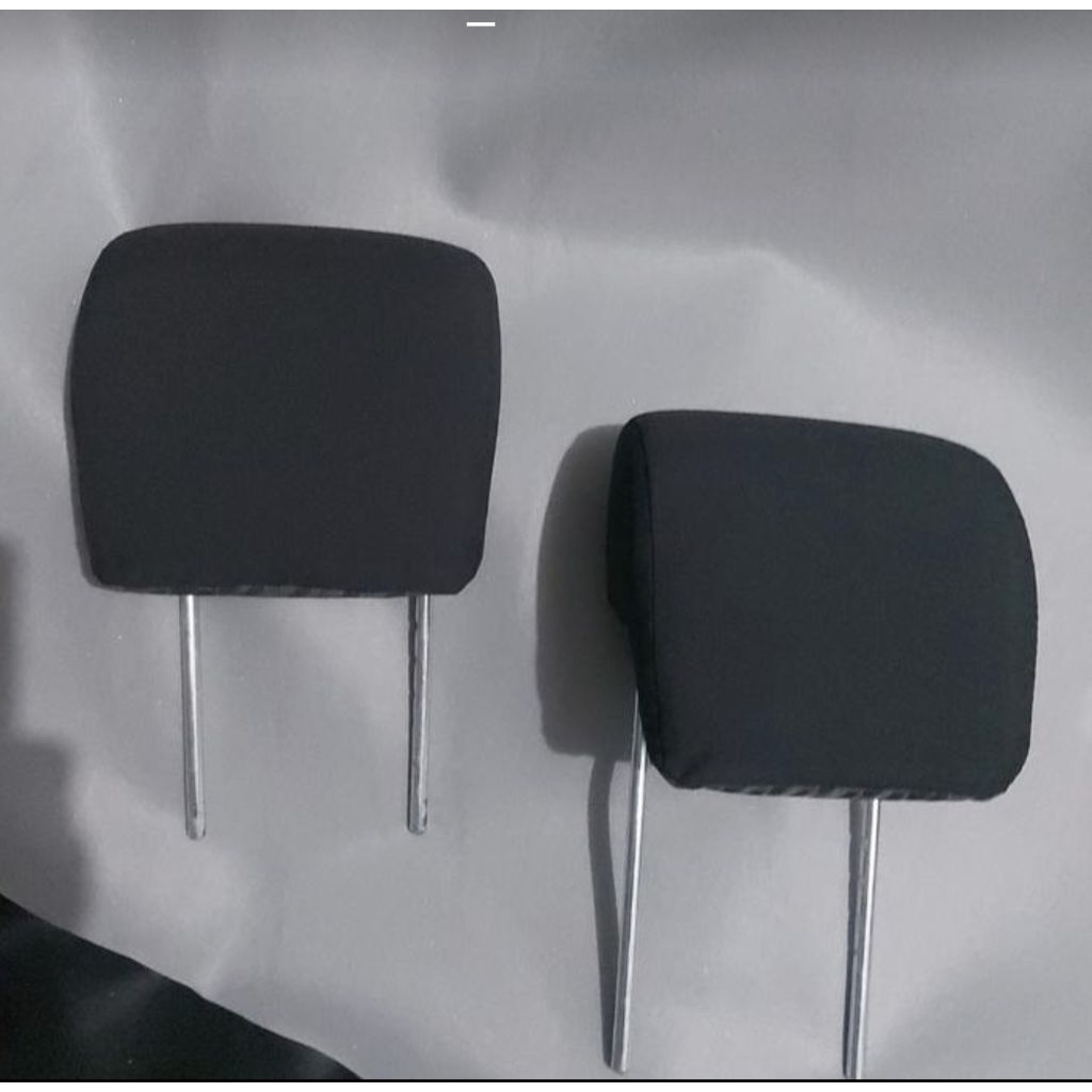 headrest jok belakang DAIHATSU AYLA tahun 2016 ke bawah - hitam 2 pcs