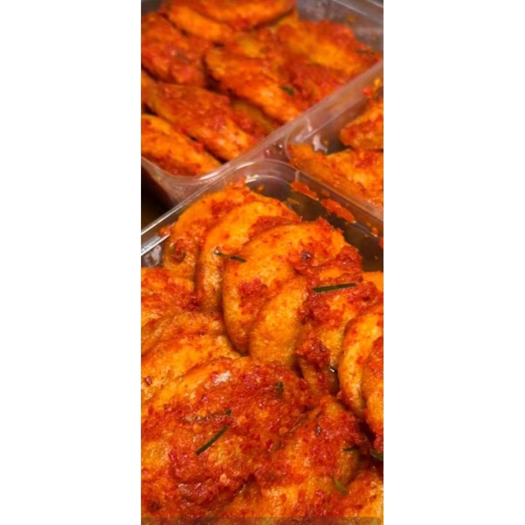 

pempek sambel pedas,30pc, 30rb