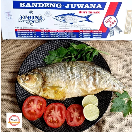 

Bandeng Presto Juwana Elrina Vacum Basah Oleh oleh khas Semarang