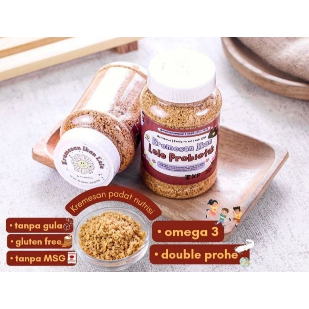 

Kremesan Ikan Lele Probiotik