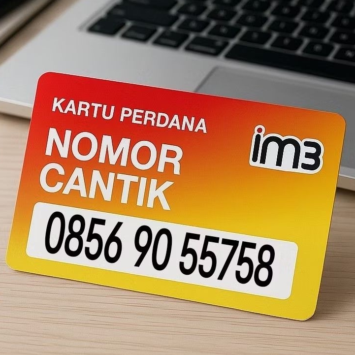 Kartu Perdana Nomor Cantik Indosat IM3 11 digit 5758 Majumapan Hokky