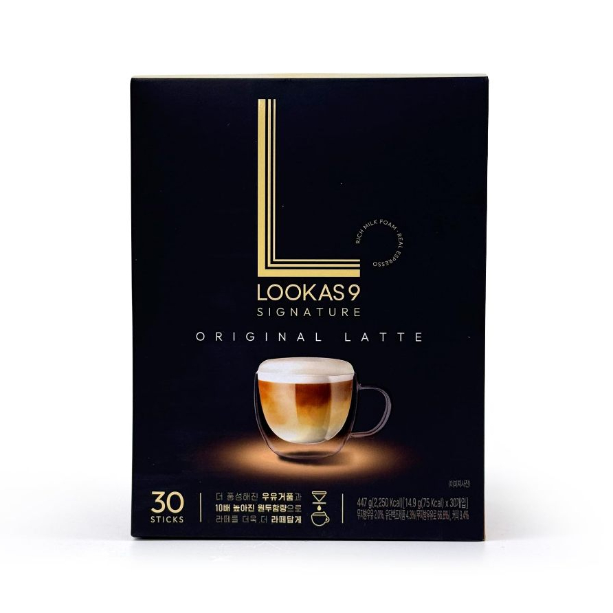 

Isi 10 Sticks - Lucas9 Signature Original Latte / Minuman Serbuk Kopi Krimer 149 Gr