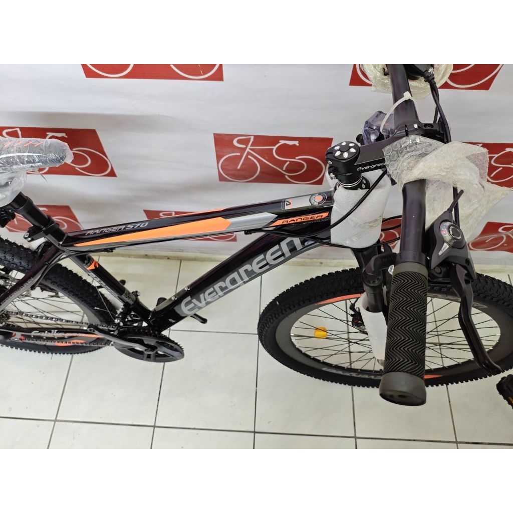 Buttercupple [Gojek/Grab] Sepeda Mtb 26 Evergreen 570 Vleg Tinggi