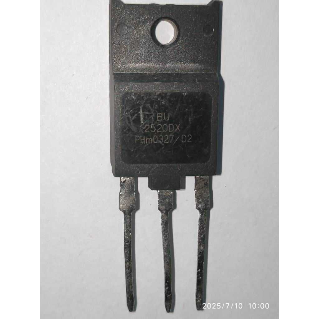 Transistor Horisontal Bekas BU2520DX Transistor Horizontal Cabutan Transistor Final BU2520DX BU 2520