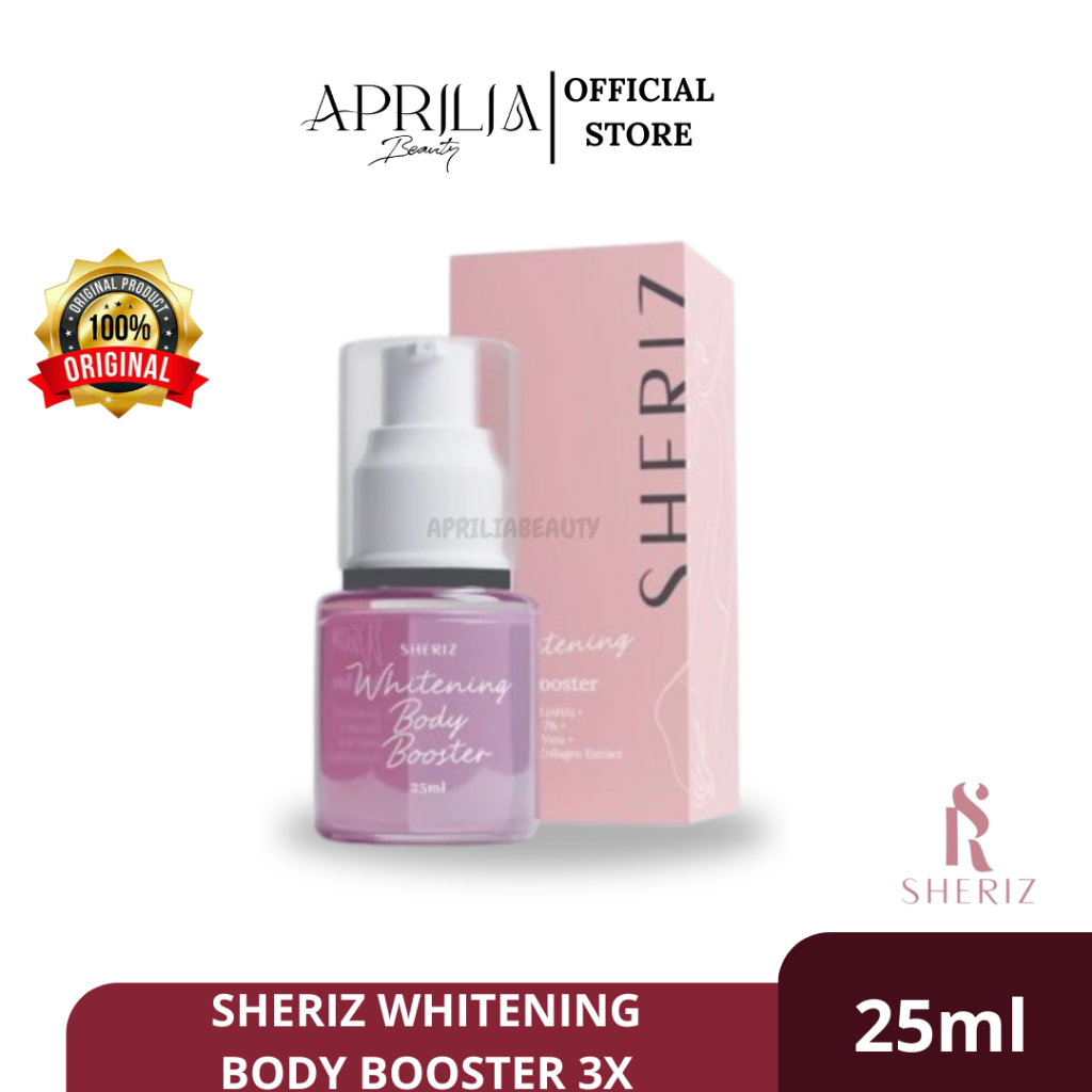 SHERIZ - Whitening Serum Body Booster 3x Whitening | Penghilang Bekas Luka | MENCERAHKAN