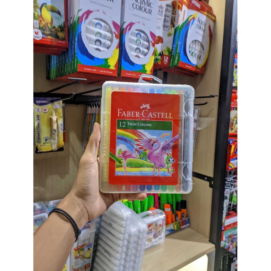 

Faber- Castell | Twist Crayond | Crayon Mewarnai Anak Sekolah
