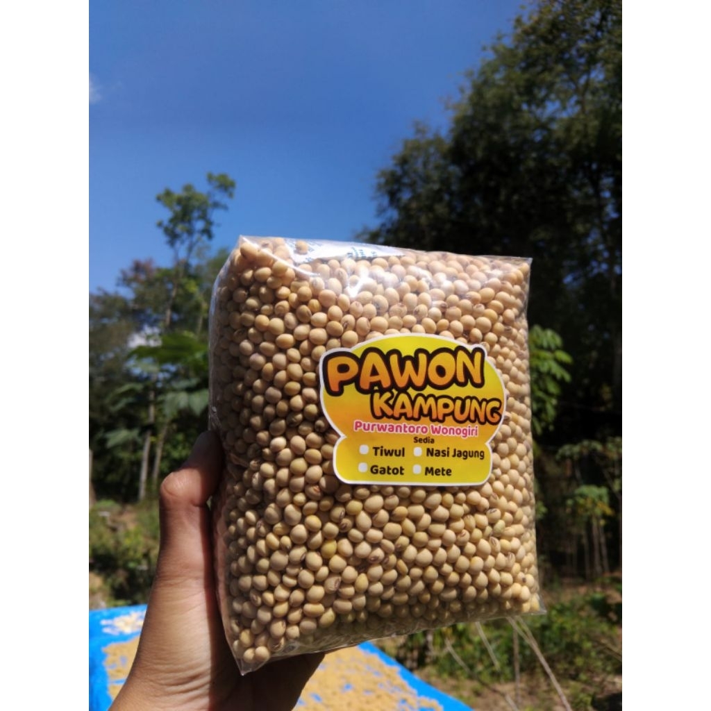 

Kedelai Ndeso Biji Kecil Asli Wonogiri Kemasan 1Kg