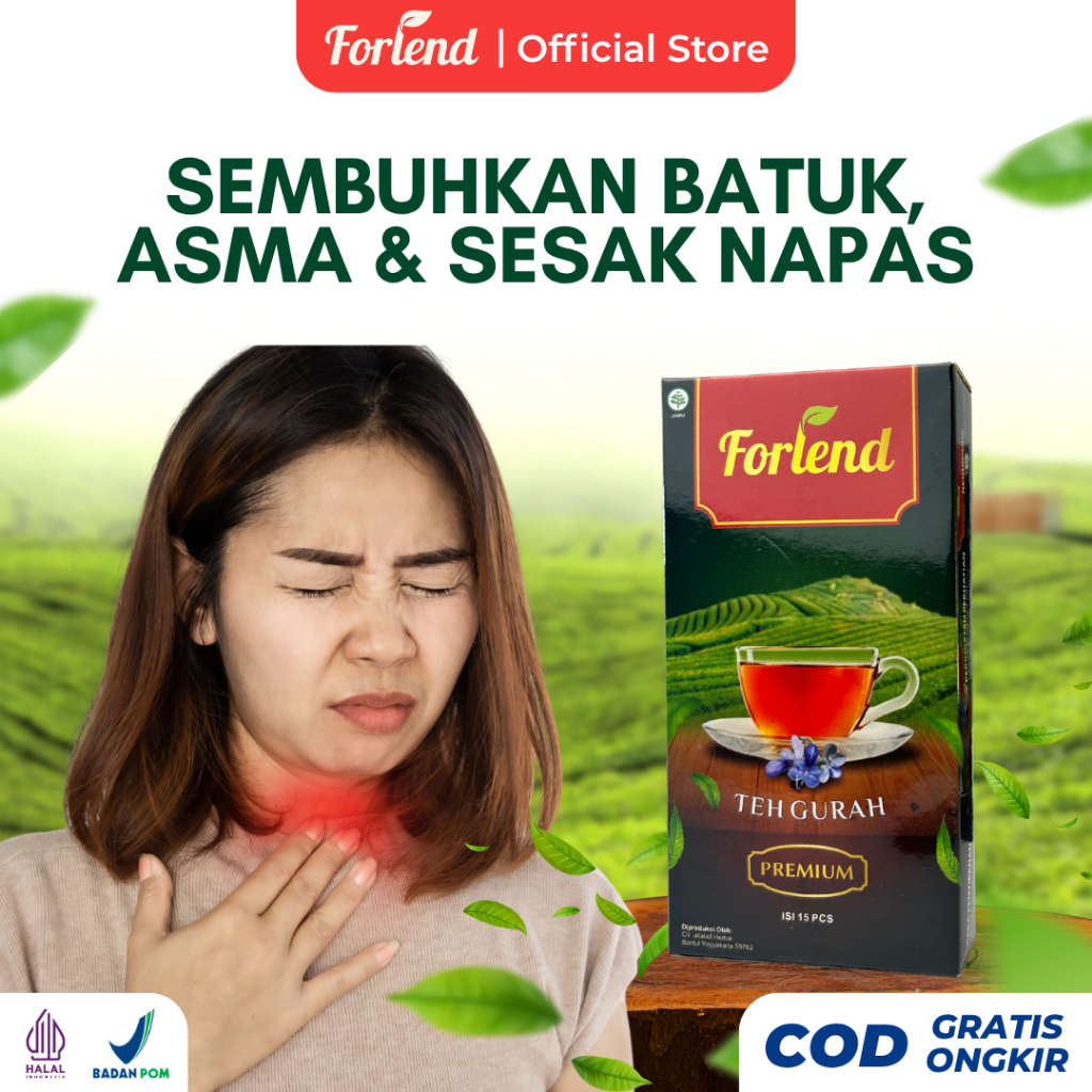 

Teh Gurah FORLEND Obat Alami Batuk Berdahak, Asma, TBC, Sinusitis 100% Alami