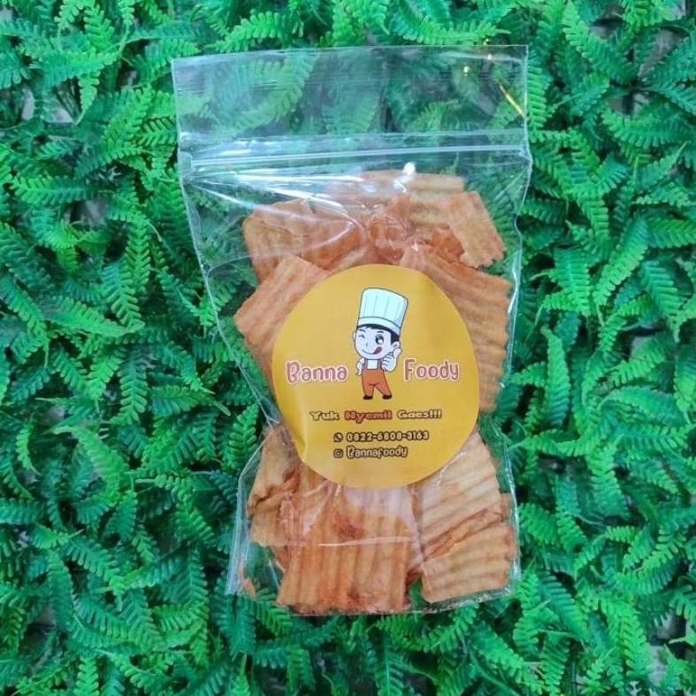 

KERIPIK SINGKONG KENTANG ISI 100 GRAM | Banna Foody | Snack Viral