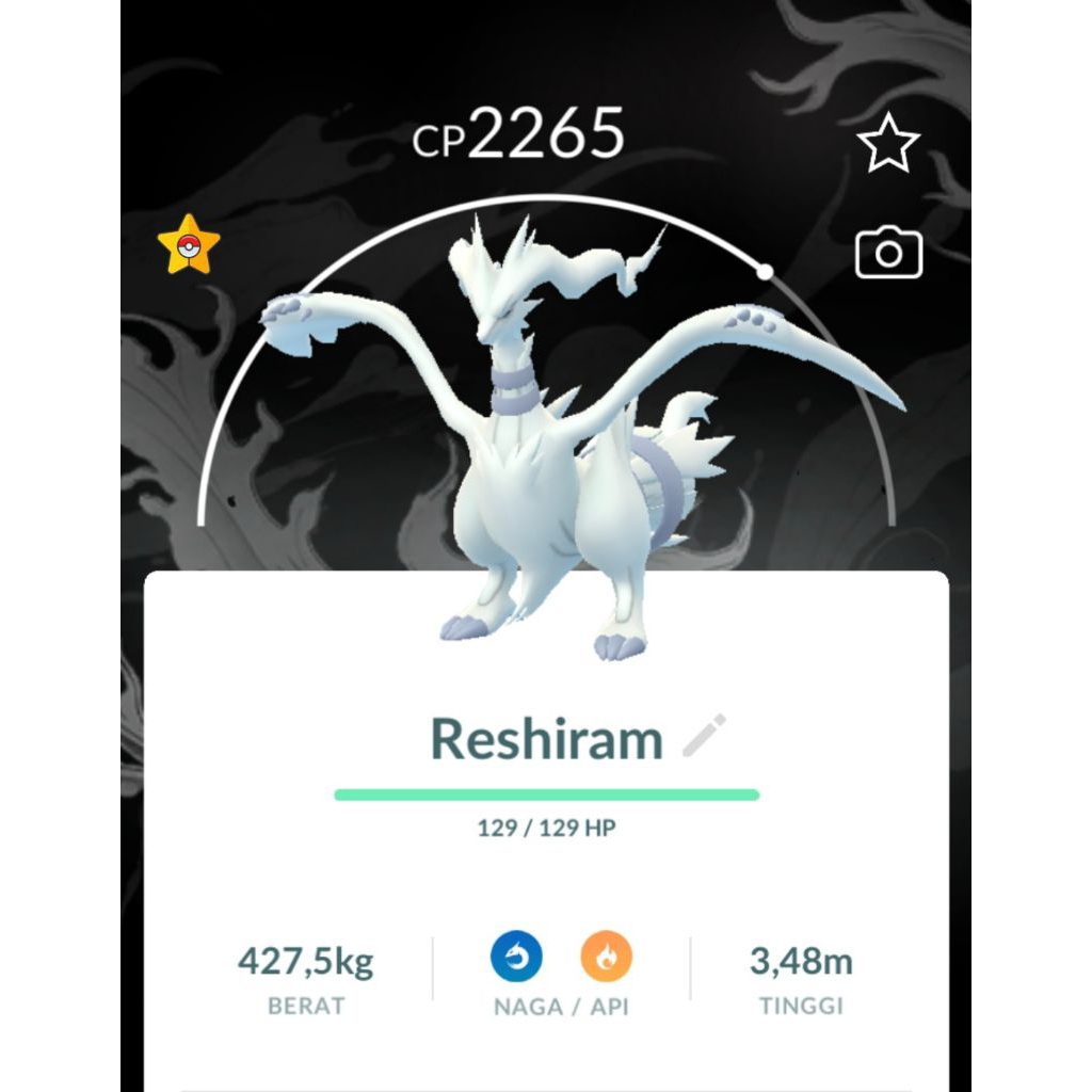 Reshiram Background
