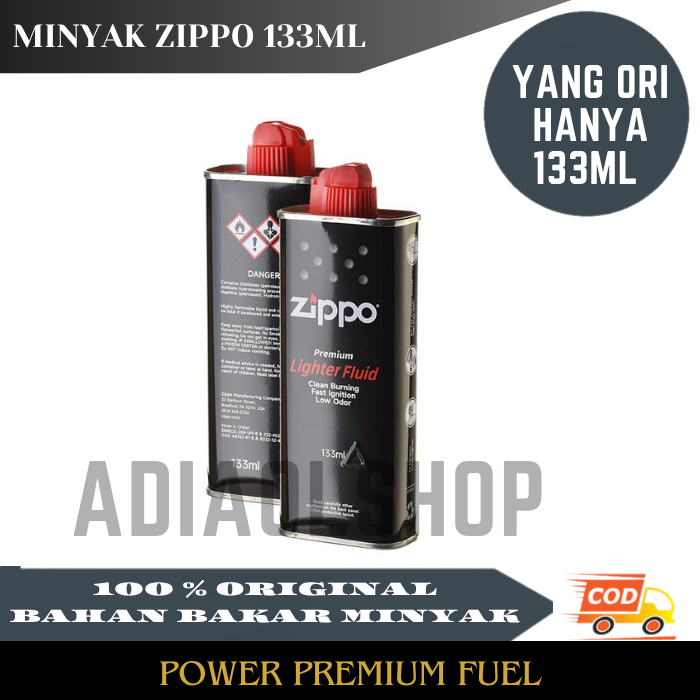 ISI ULANG KOREK REFILL CAIRAN MINYAK ZIPPO 133ML