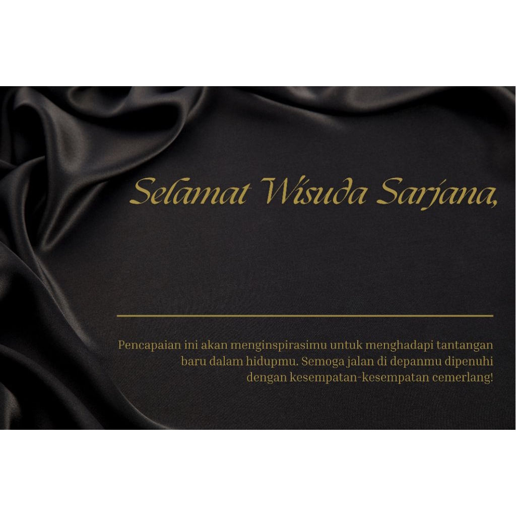 Kartu Ucapan Selamat Wisuda