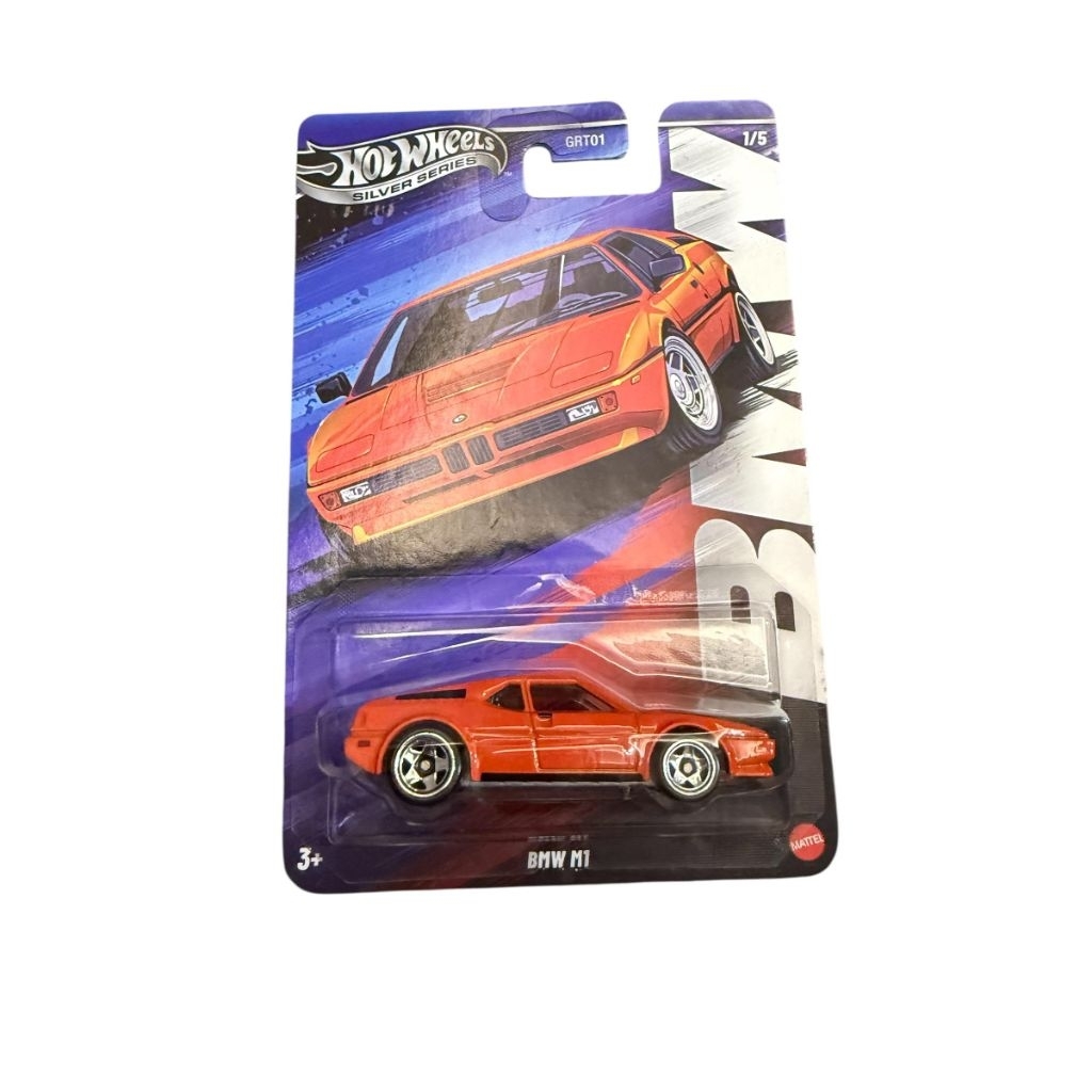 Hot Wheels Silver BMW Series BMW M1