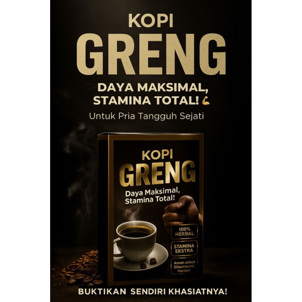 

Kopi greng penunjang energi biar kuatt sept+8992jkio
