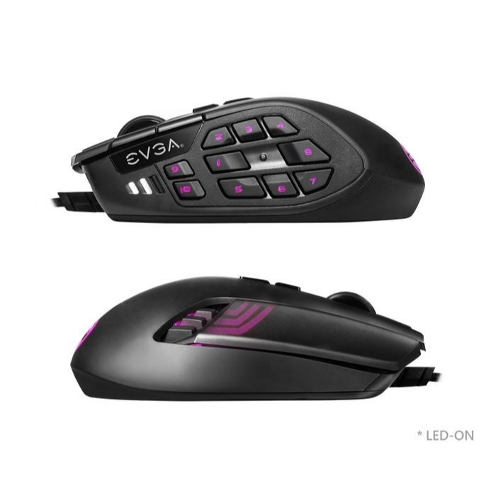 EVGA Gaming Mouse EVGA X15 Gaming Mouse 20 Button Customizable