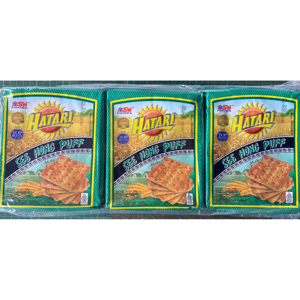 

Malkist Hatari See Hong Puff 245 gr ( Pak )