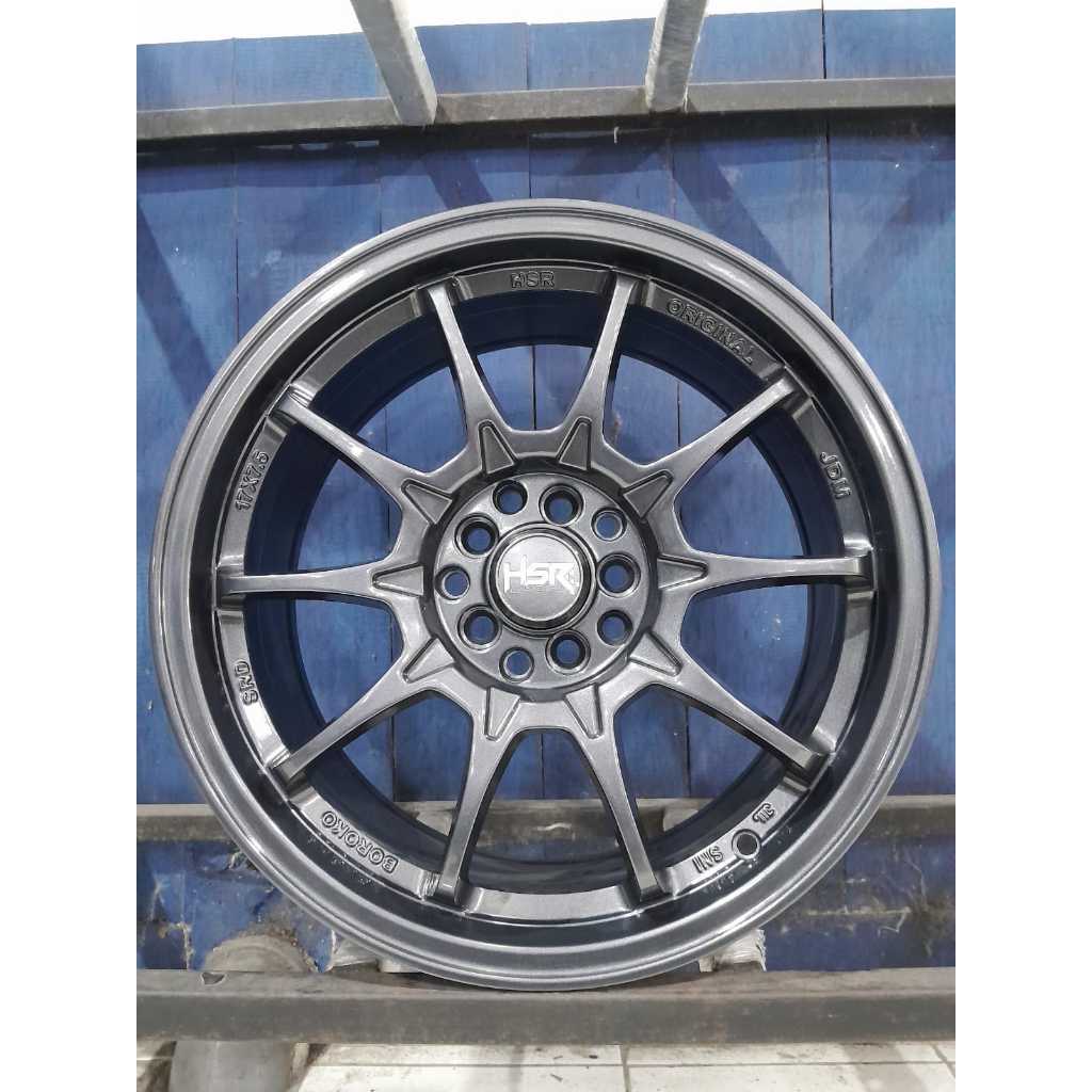 velg mobil hsr boroko srd model ce28 R17 cocok untuk mobil innova vw polo veloz xenia new xpander